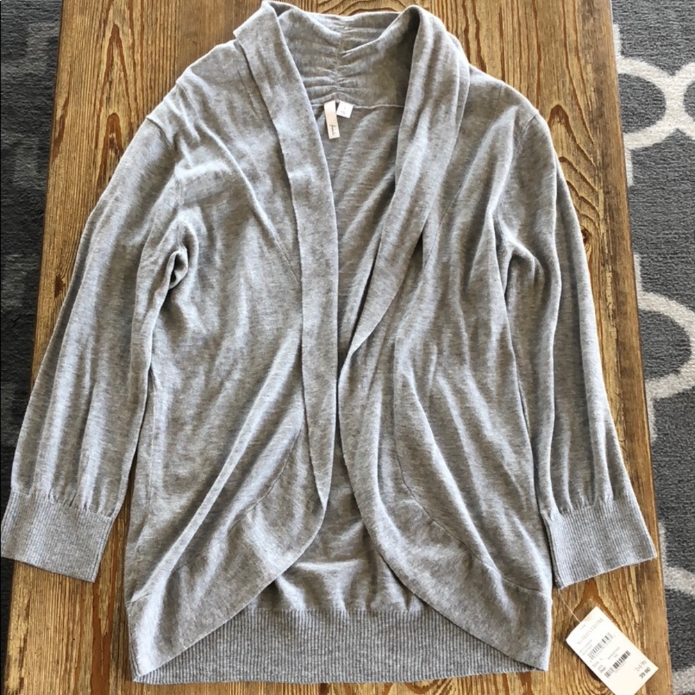 Light Grey Nordstrom cardigan sweater